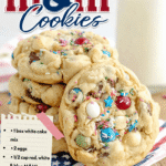 Patriotic M&M Cookies: A Festive and Easy Treat for the 4th of July! 3 514037685 748617321031966 1307841051539415136 n