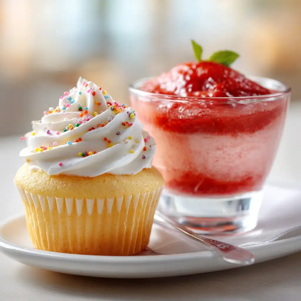 u1127111147 Two photorealistic desserts fluffy vanilla cupcak aedd1d67 8b1e 4954 beae 927a076fde74 2