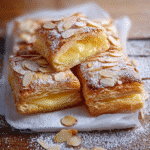 Almond Sugar Vanilla Custard Puff Pastries