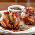 Bacon-Wrapped Onion Bombs