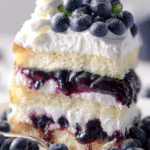 Blueberry Shortcake Cake
