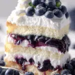 Blueberry Shortcake Cake