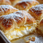 Cheesecake Crescent Delights