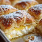 Cheesecake Crescent Delights