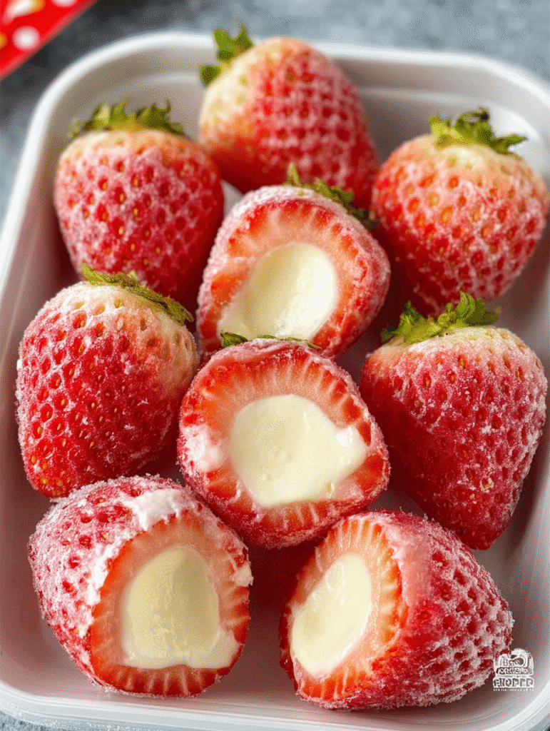 Cheesecake-Stuffed Strawberries