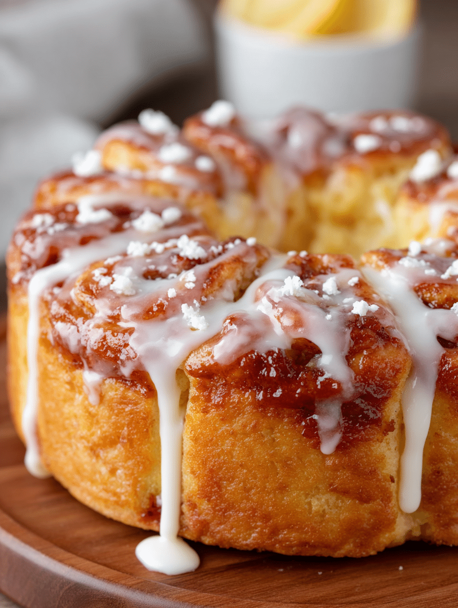 Cinnabon Sticky Bun Pie