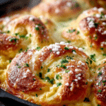 Golden Baked Pretzel Twists Stuffed with Creamy Mac & Cheese (Comfort Fusion Bake)