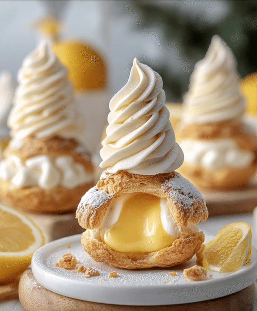 Lemon Cream Puffs