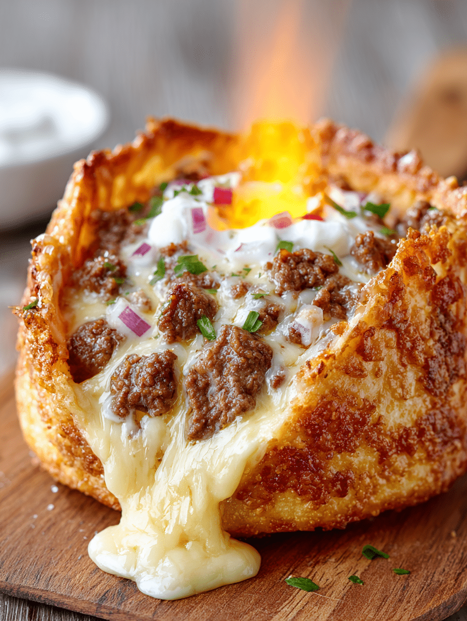 Magma Melt Bread Bowl – Ultimate Cheese Pull