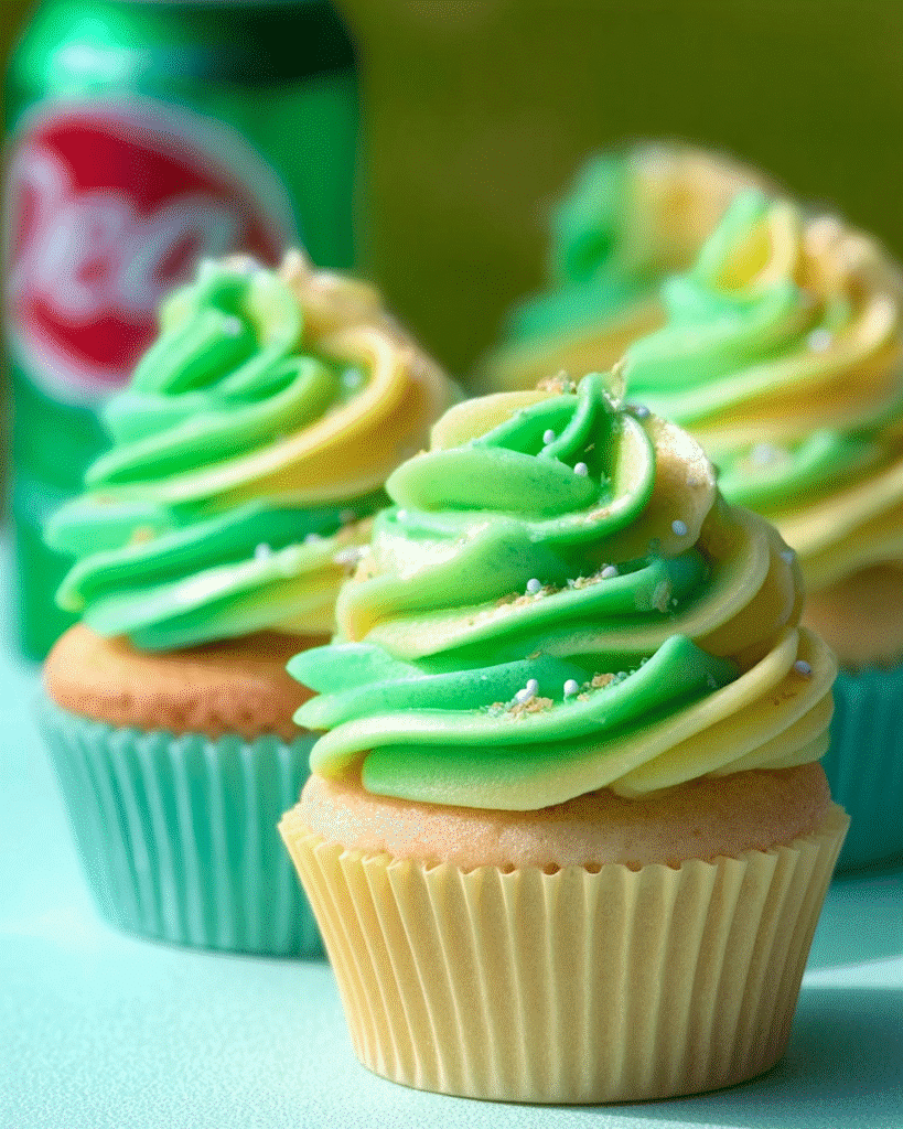 Mountain Dew Cupcakes