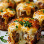 Mozzarella Bomb Meatballs