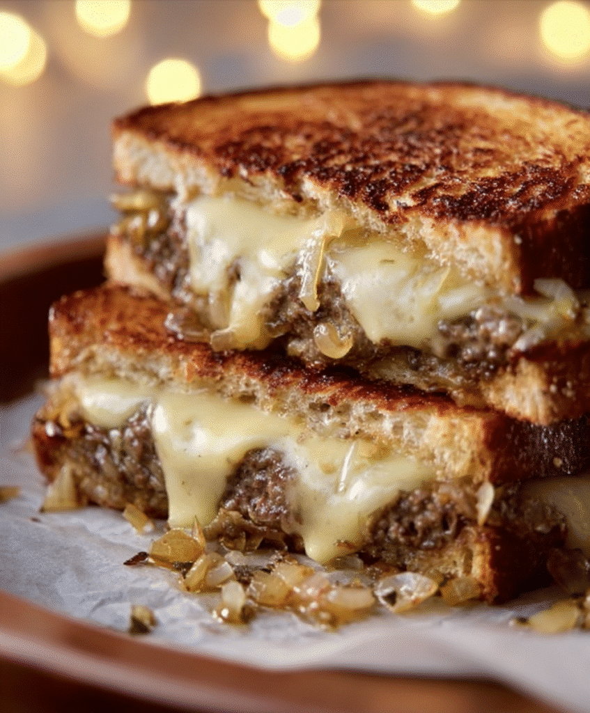 Patty Melt with Secret Sauce