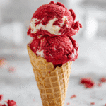 Red Velvet Cheesecake Ice Cream (No-Churn)