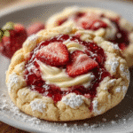 Strawberry Cheesecake Cookies