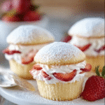 Strawberry Shortcake Cupcake Sandwiches