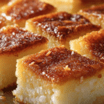 Tropical Coconut Mochi Cake