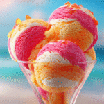 Tropical Starburst Fusion Ice Cream