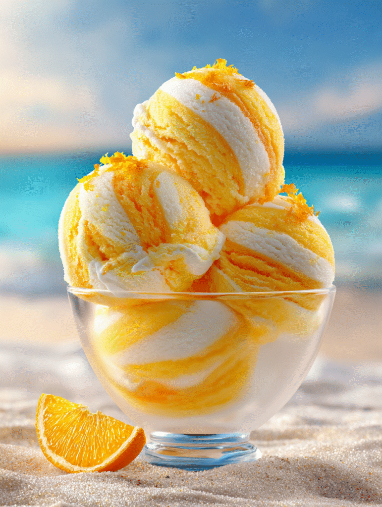 Tropical Sunrise Sorbet Swirl