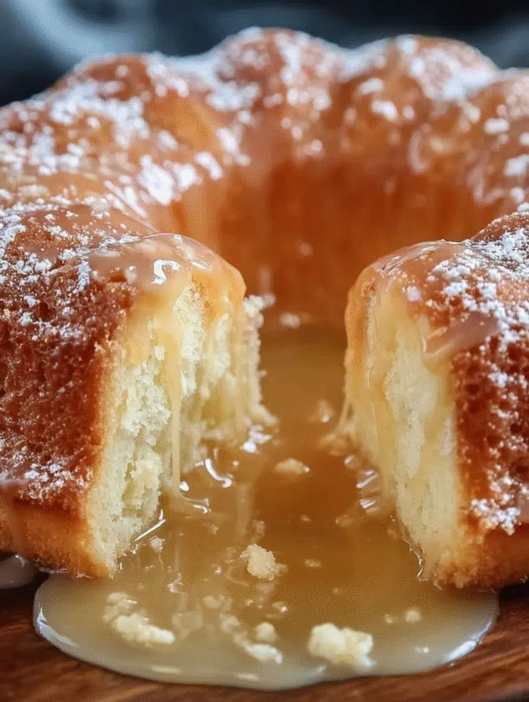 Caramel Glazed Bundt Cake