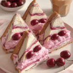 Cherry Swirl Cream Sandwiches