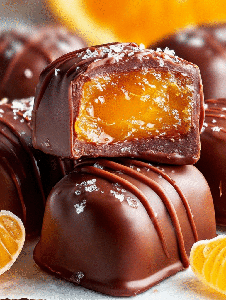 Chocolate-Covered Orange Jellies