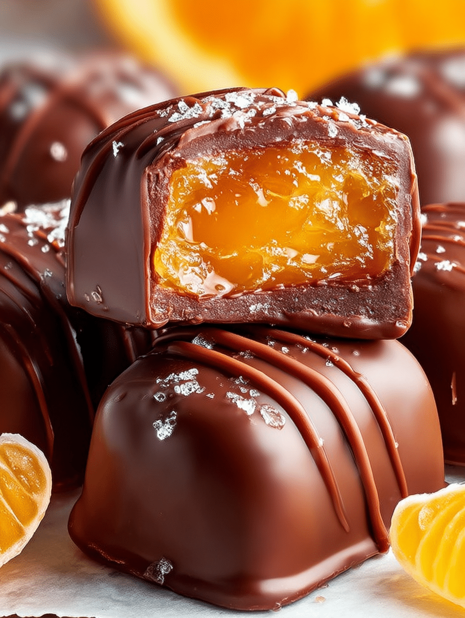 Chocolate-Covered Orange Jellies