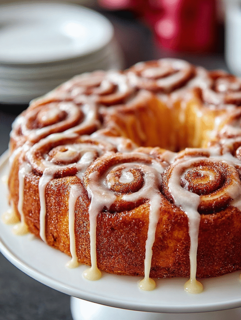 Cinnamon Roll Cake with Vanilla Glaze: Bake Delightfully! 5 Cinnamon Roll Cake with Vanilla Glaze