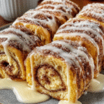 Cinnamon Roll French Toast Roll-Ups