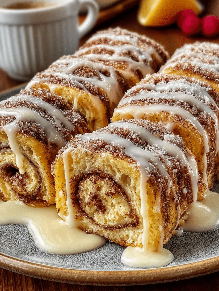 Cinnamon Roll French Toast Roll-Ups