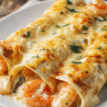 Creamy Shrimp Enchiladas
