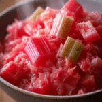 Creamy Sweet Baked Rhubarb Butter