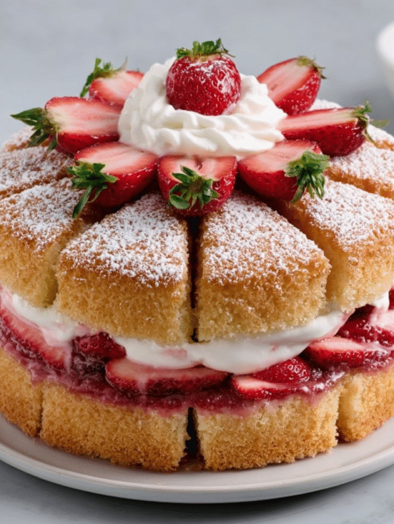 Fresh Strawberry Cake