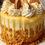 Golden Oreo Drizzle Cake