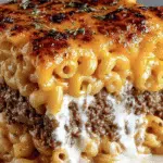 Mac & Cheese Meatloaf Casserole