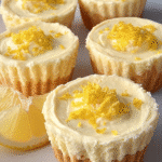 Mini Lemon Cheesecakes