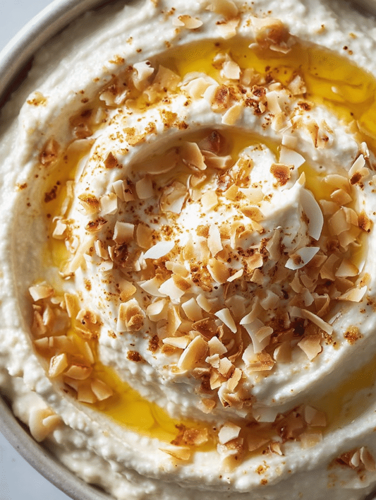 Quick & Easy Coconut Hummus