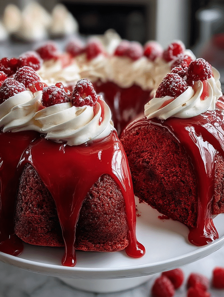 Red Velvet Raspberry Bundt Cake: A Delightful Recipe! 5 Red Velvet Raspberry Bundt Cake