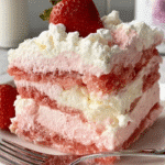 Strawberry Cloud Icebox Cake