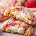 Strawberry Cream Cheese Stuffed Cookies