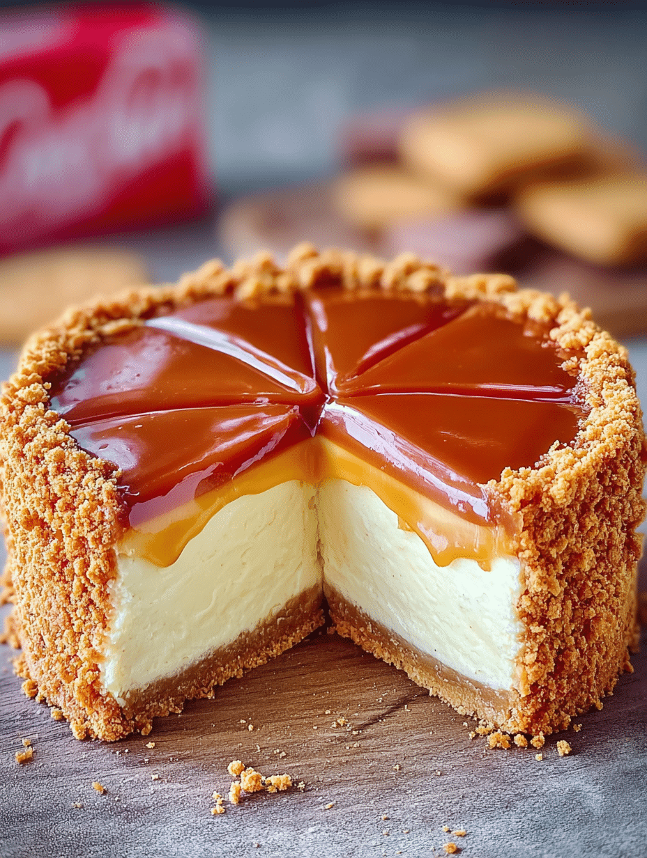 Biscoff & Nutella No-Bake Cheesecake