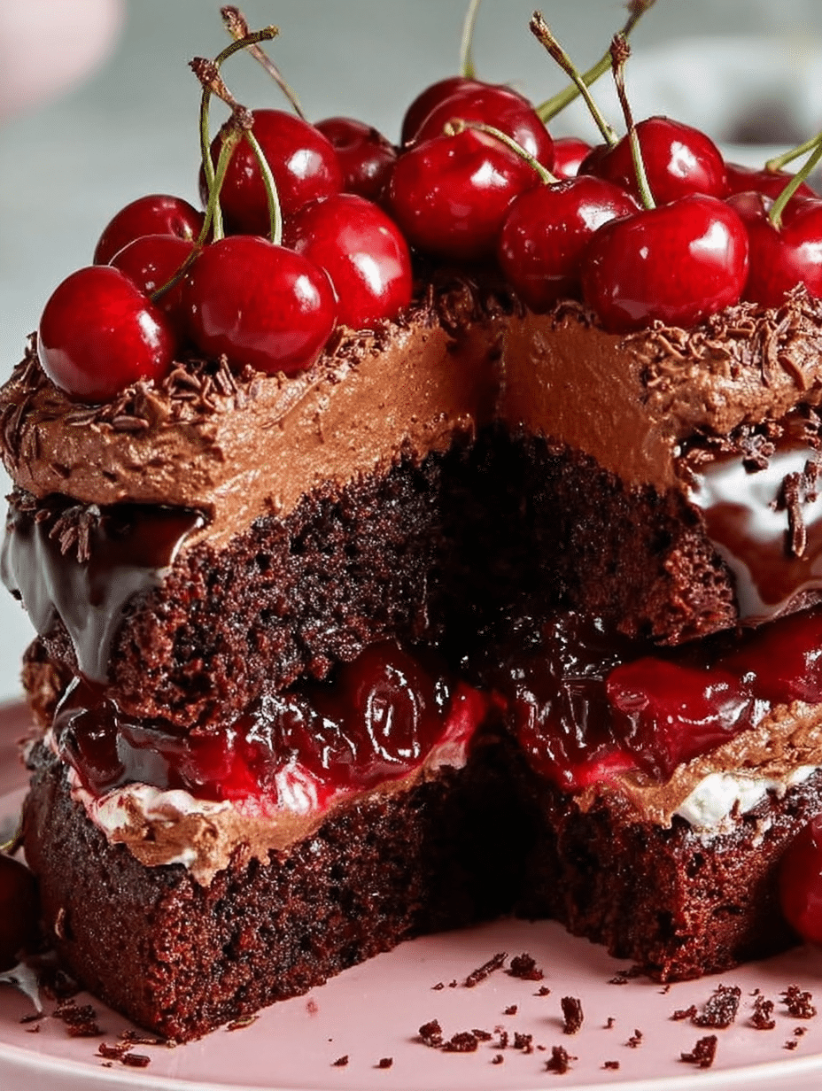 Black Forest Bliss Cake