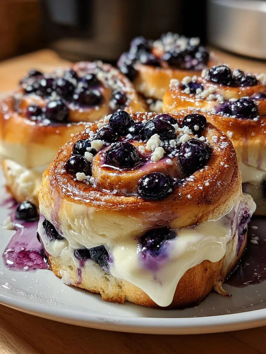 Blueberry Cream Cheese Swirl Rolls: Master This Recipe! 2 Blueberry Cream Cheese Swirl Rolls
