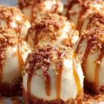 Caramel Crunch Cheesecake Balls: A Sweet Delight Recipe! 6 Caramel Crunch Cheesecake Balls
