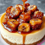Caramelized Banana Cheesecake Bliss is a must-try! 6 Caramelized Banana Cheesecake Bliss