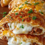 Cheesy Cheeseburger Pockets
