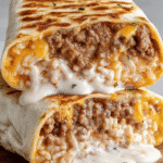 Cheesy Quesarito (Taco Bell Copycat)