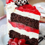 Chocolate Cherry Delight Cake