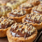 Chocolate Peanut Butter Cookie Tarts