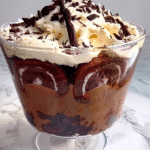 Chocolate Swiss Roll Trifle: Indulge in this Easy Delight! 3 Chocolate Swiss Roll Trifle