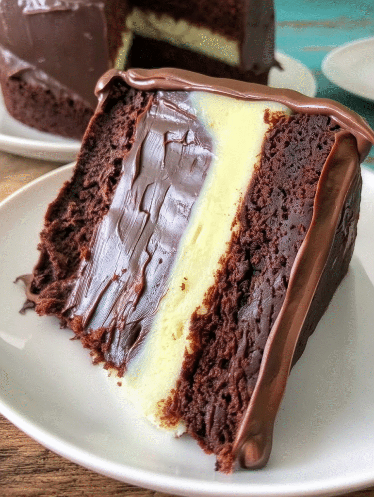 Classic Chocolate Layer Cake with Fudge Frosting